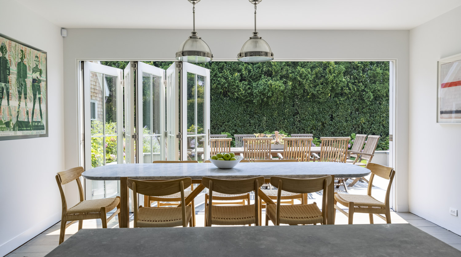 Photo of construction by Ronald Webb Builder.